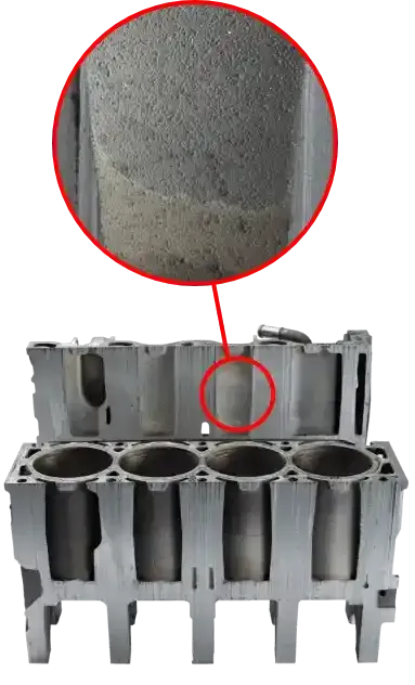 Engine block illustration